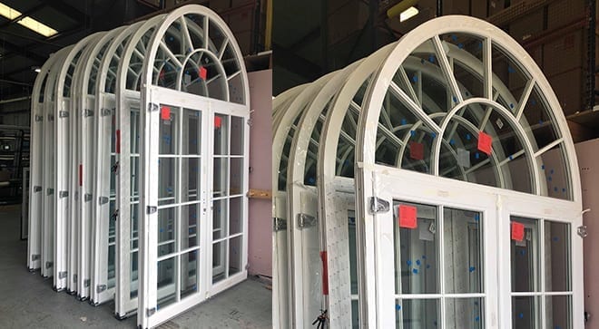 Windows and doors in all sorts of shapes!
