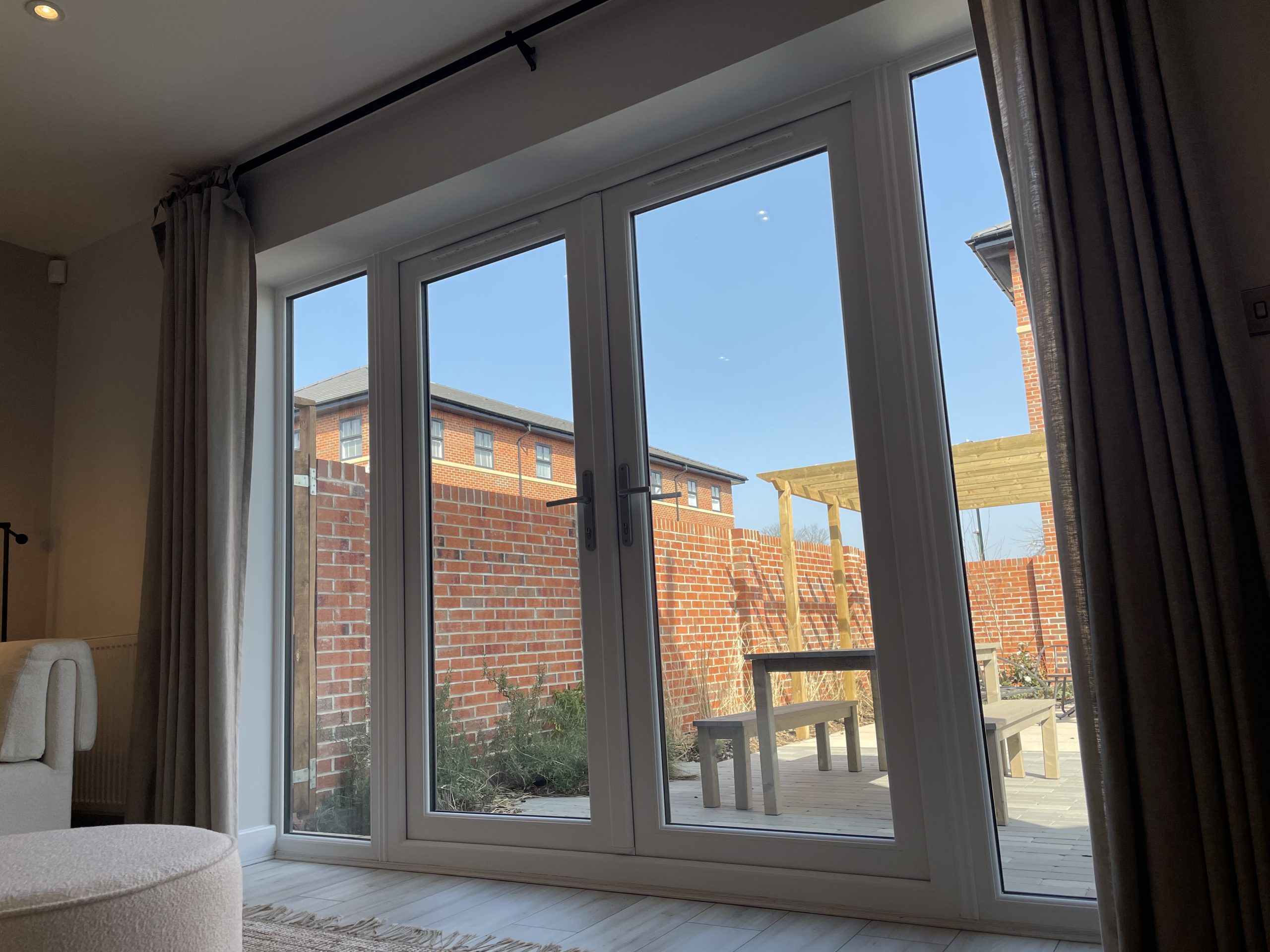 Experience energy-efficient uPVC windows with double glazing for better insulation and home comfort