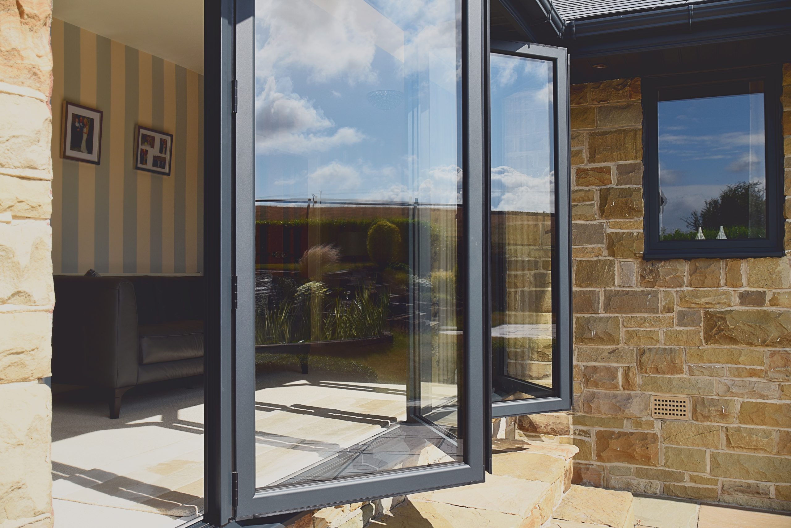 Wendy’s home in Brighouse transforms with Quickslide's aluminium bi-fold doors and casement windows, adding elegance