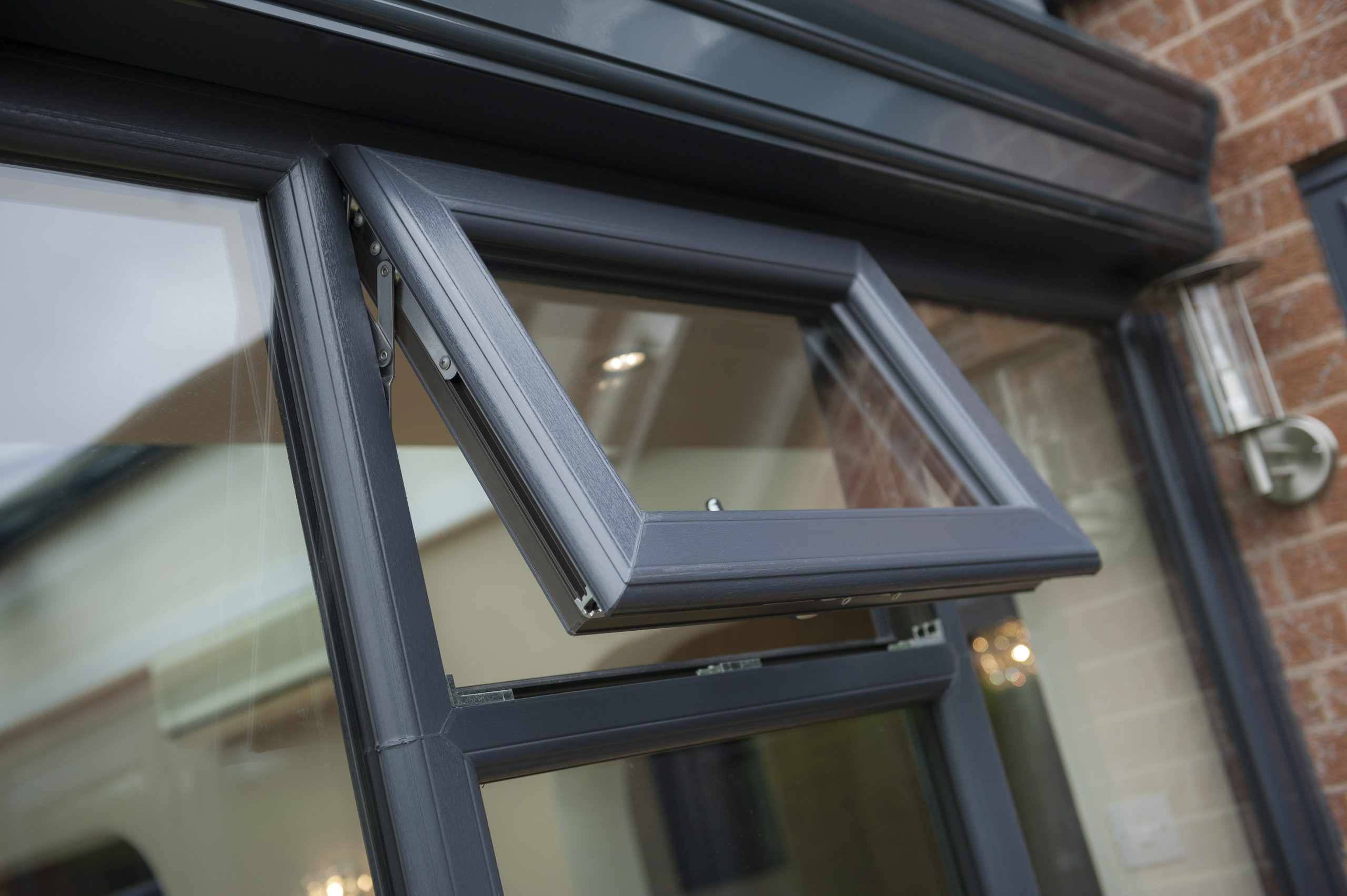 Tailor-made uPVC casement window installed in a Dorchester home, showcasing custom size and finish options