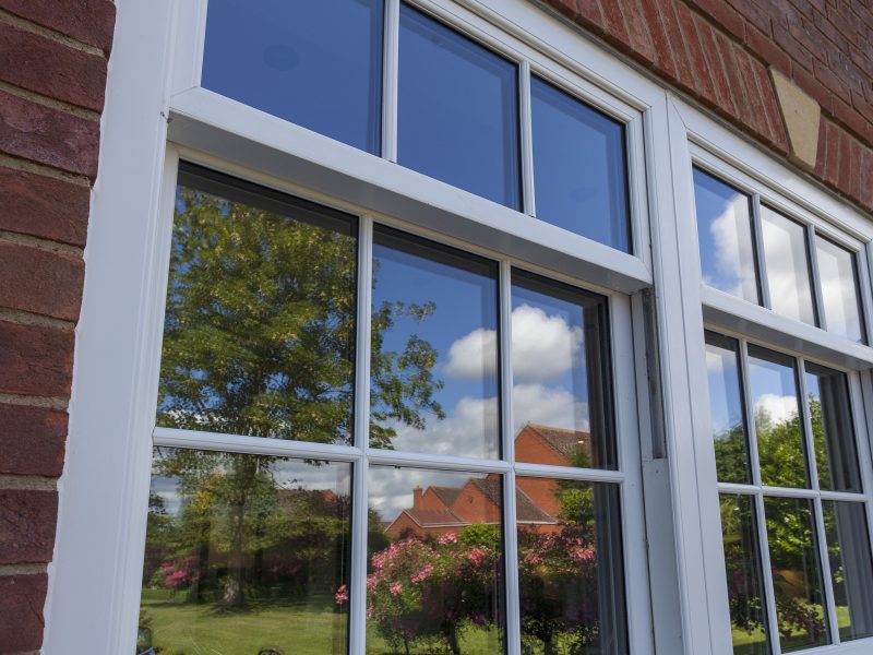 Georgian sliding window style