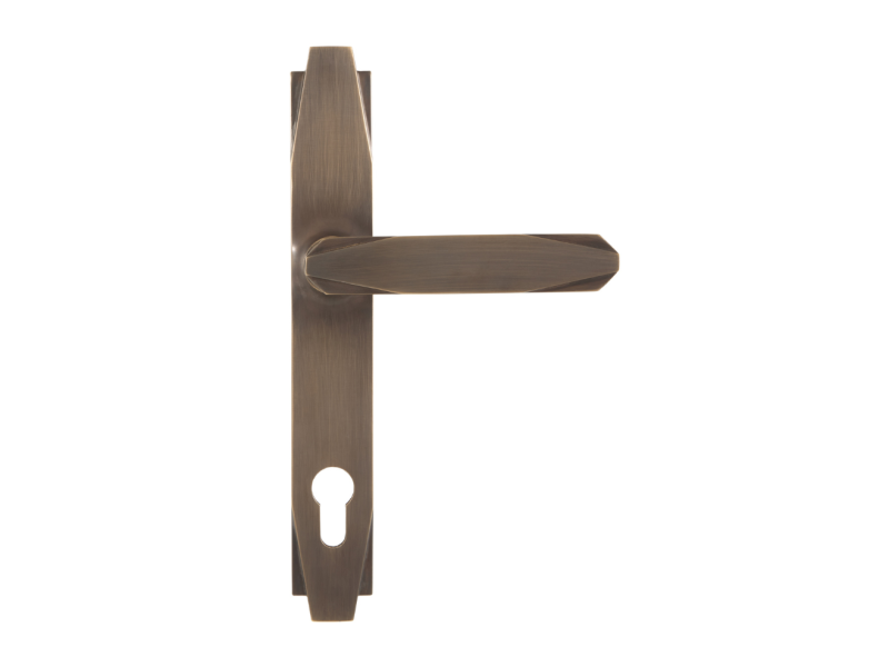Art Deco Handle - Antique Brass