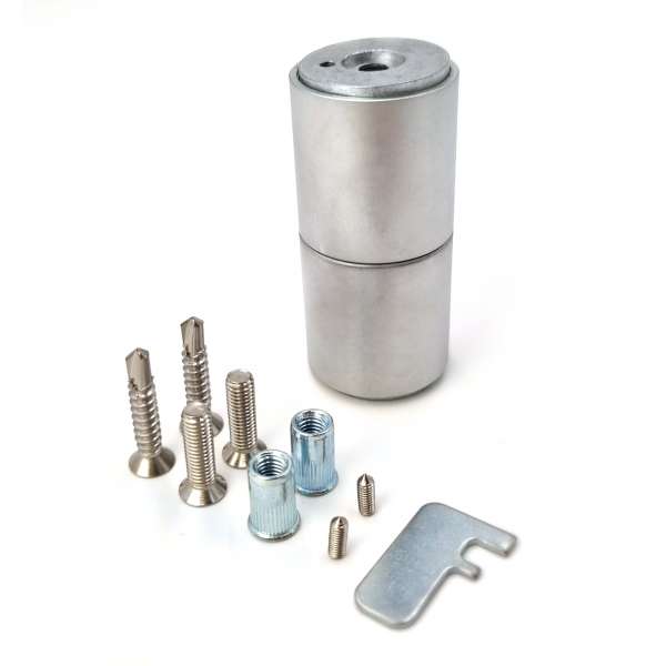 Magnetic Catch - Satin Silver