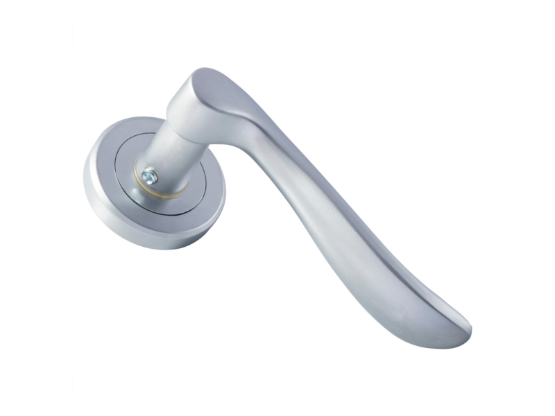 Swan Handle - Satin Chrome